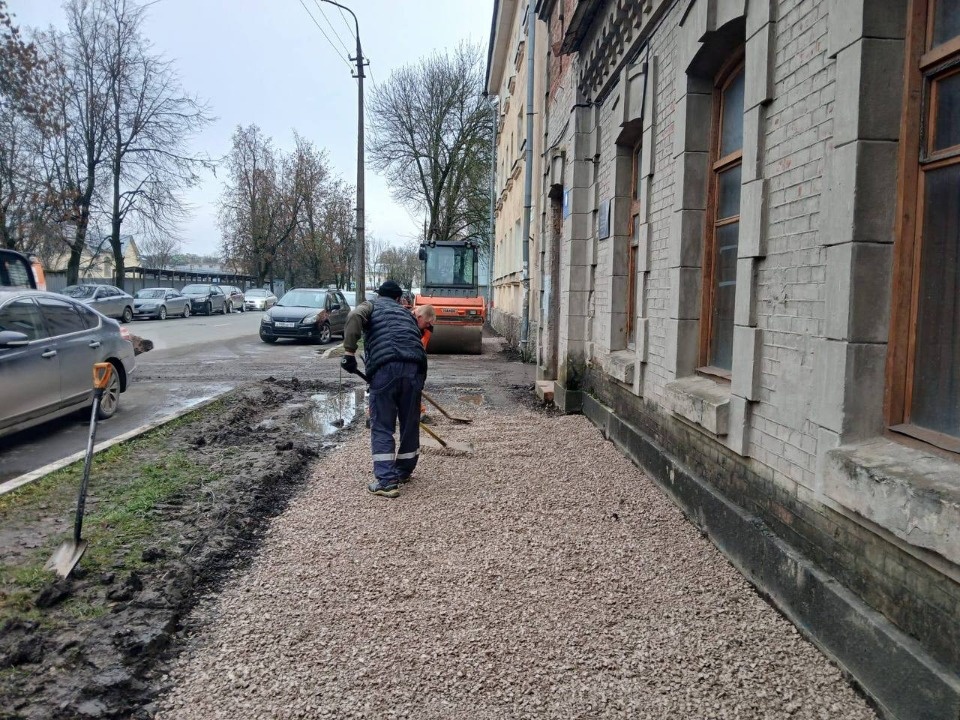 Стартовал финальный этап работ на улице Гоголя в Пскове 