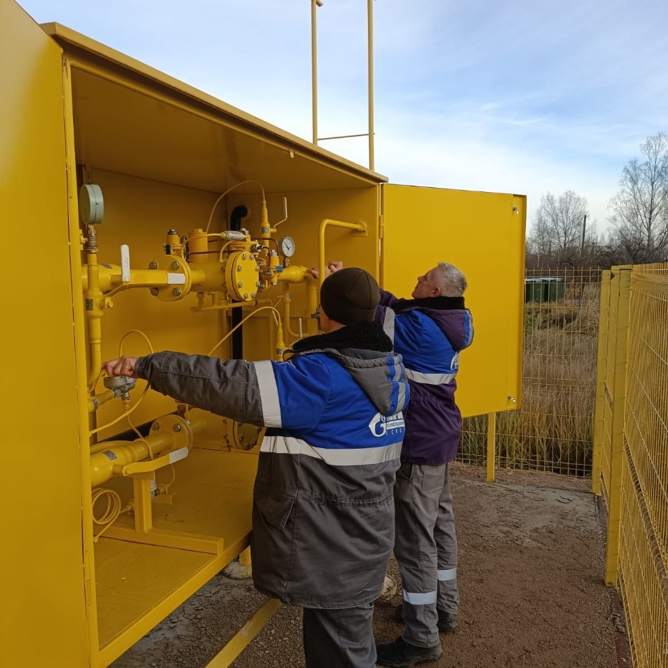 В Пыталово введен в эксплуатацию газопровод