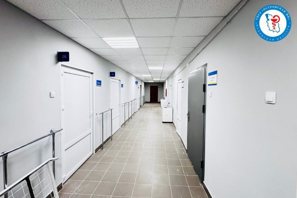 Неврологическое отделение отремонтировали в Островской межрайонной больнице