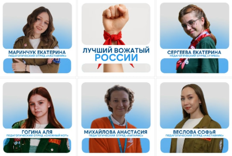 Пятеро студенток ПсковГУ участвуют в конкурсе «Лучший вожатый России» Пятеро студенток ПсковГУ участвуют в конкурсе «Лучший вожатый России»