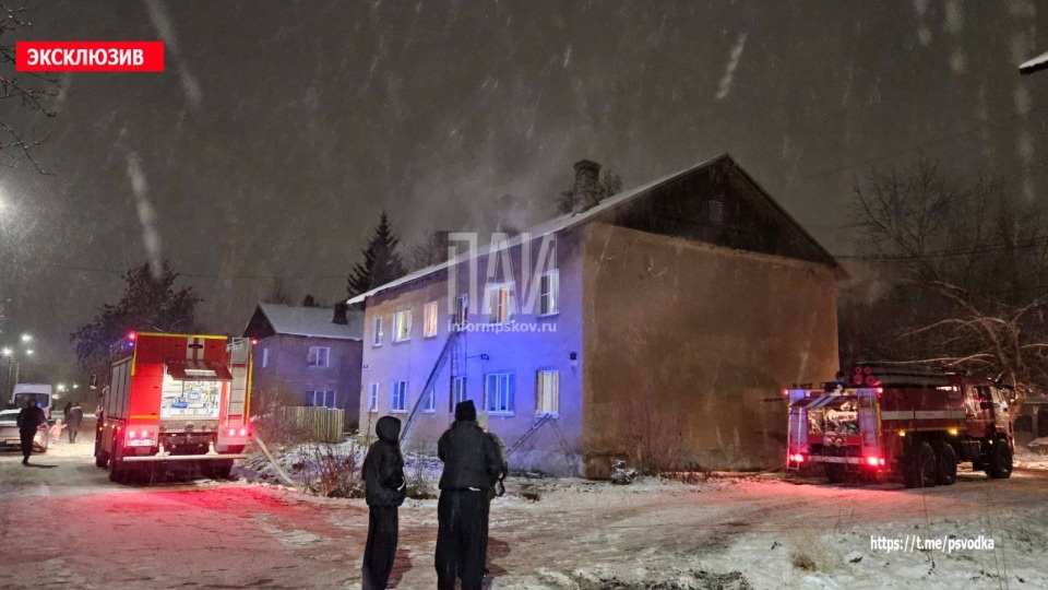 Тело обнаружили на месте пожара в Великих Луках