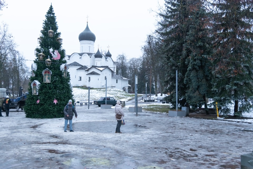 Псков предновогодний Псков предновогодний