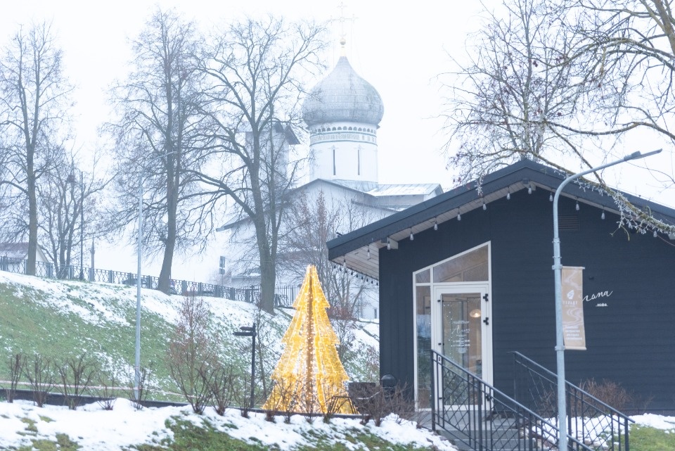 Псков предновогодний Псков предновогодний