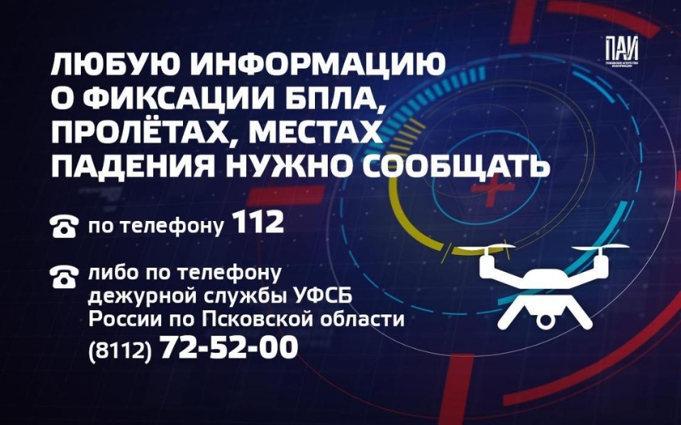 Два дома и хозпостройку повредил сбитый в Себежском районе беспилотник