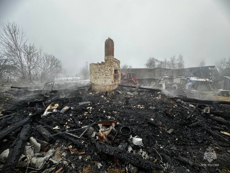 Двое мужчин погибли на пожарах в Псковской области за сутки