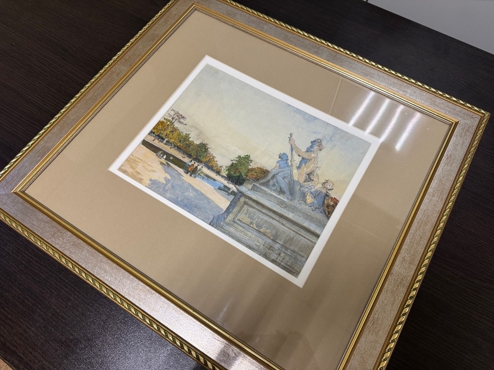 Картину Александра Бенуа из Пскова представят на выставке в Санкт-Петербурге