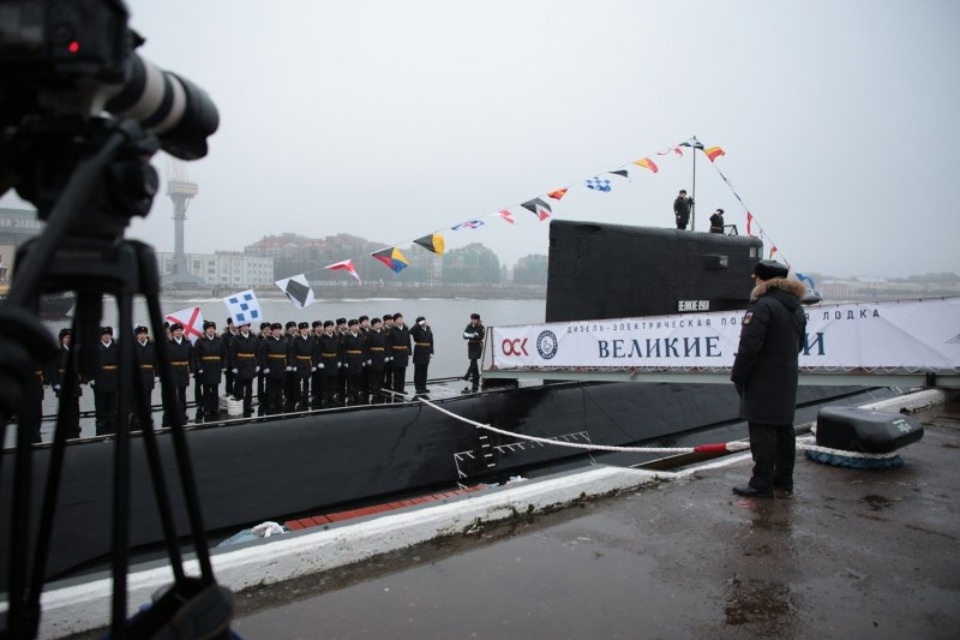 Состав Балтийского флота пополнился подлодкой «Великие Луки»