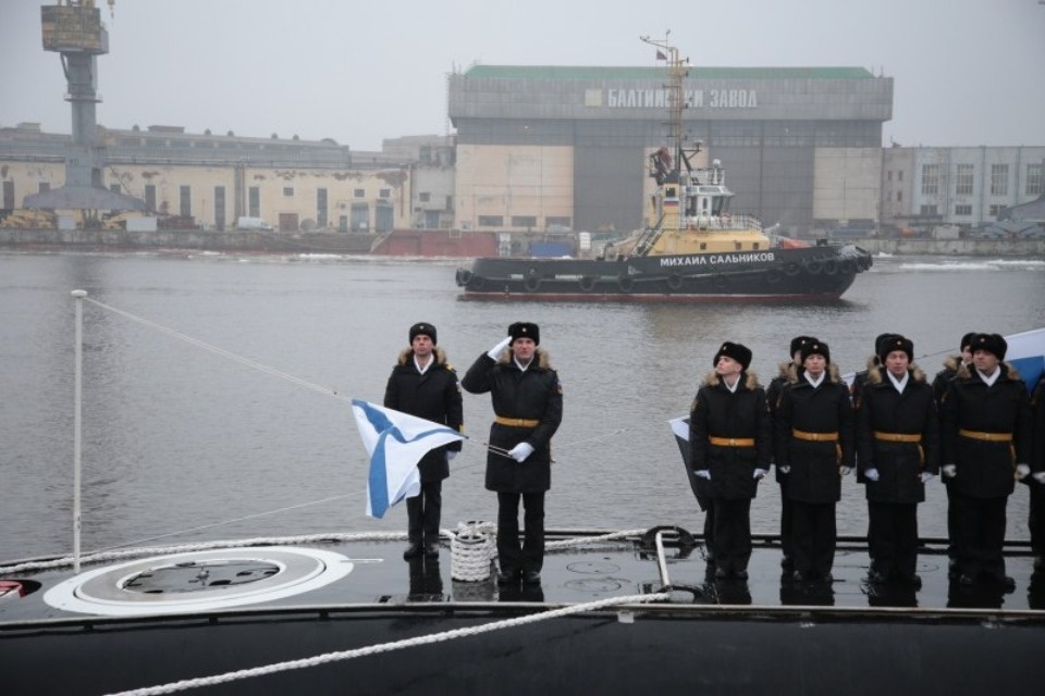 Состав Балтийского флота пополнился подлодкой «Великие Луки»