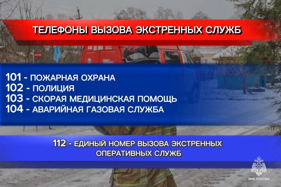 Телефоны экстренных служб напомнили жителям Псковской области Телефоны экстренных служб напомнили жителям Псковской области