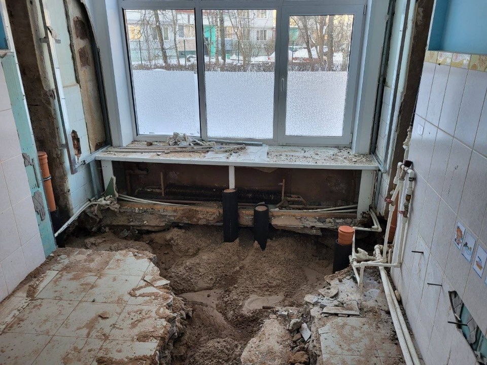 К сентябрю завершится капремонт в детском саду №43 в Пскове К сентябрю завершится капремонт в детском саду №43 в Пскове