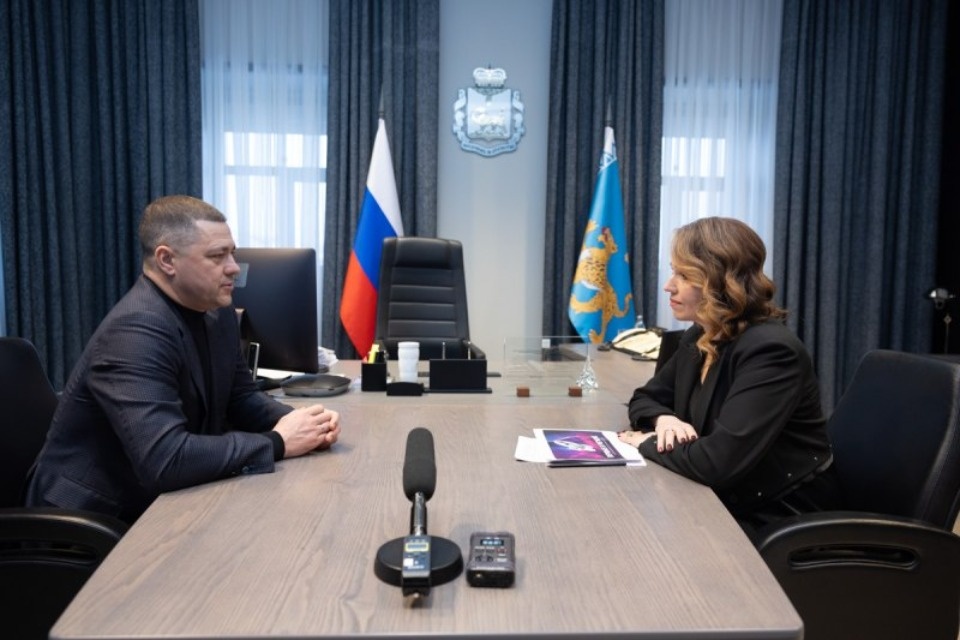 Псковскому губернатору доложили о результатах работы госмедиахолдинга в 2025 году