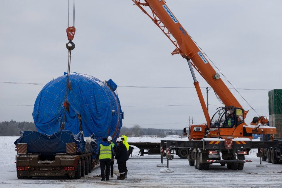На завод «Титан-Полимер» поступила первая партия оборудования для производства ПЭТ и ПБТ-гранулята