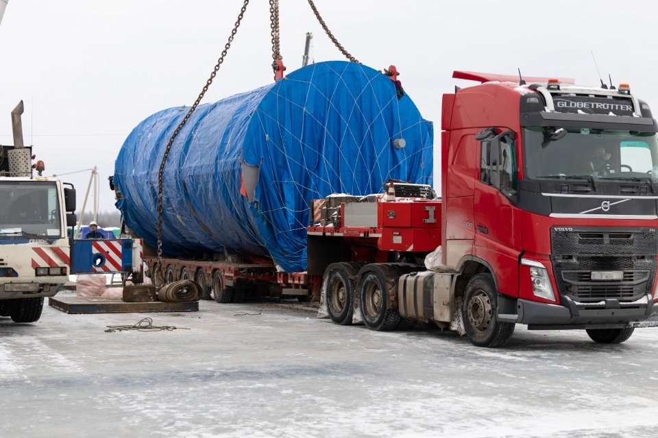 На завод «Титан-Полимер» поступила первая партия оборудования для производства ПЭТ и ПБТ-гранулята