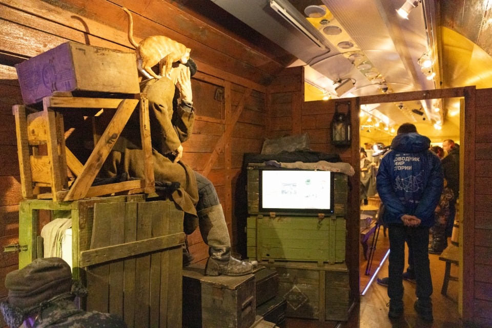 «Поезд Победы» в Пскове 