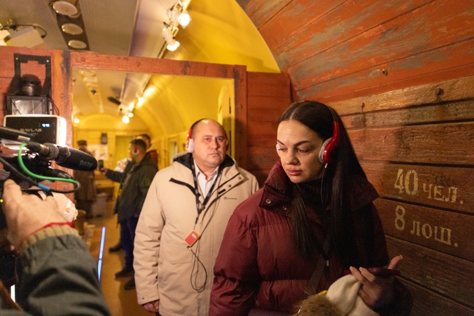 «Поезд Победы» в Пскове 