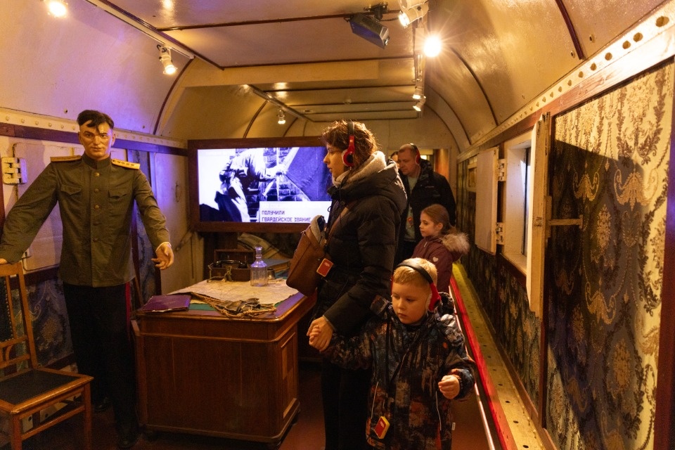 «Поезд Победы» в Пскове 