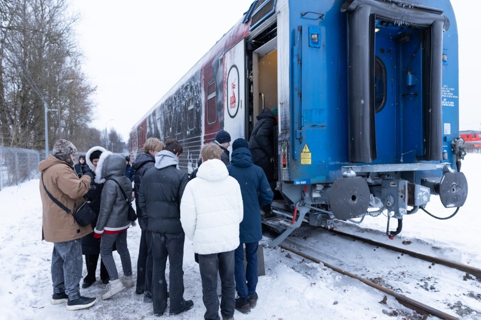 «Поезд Победы» в Пскове 