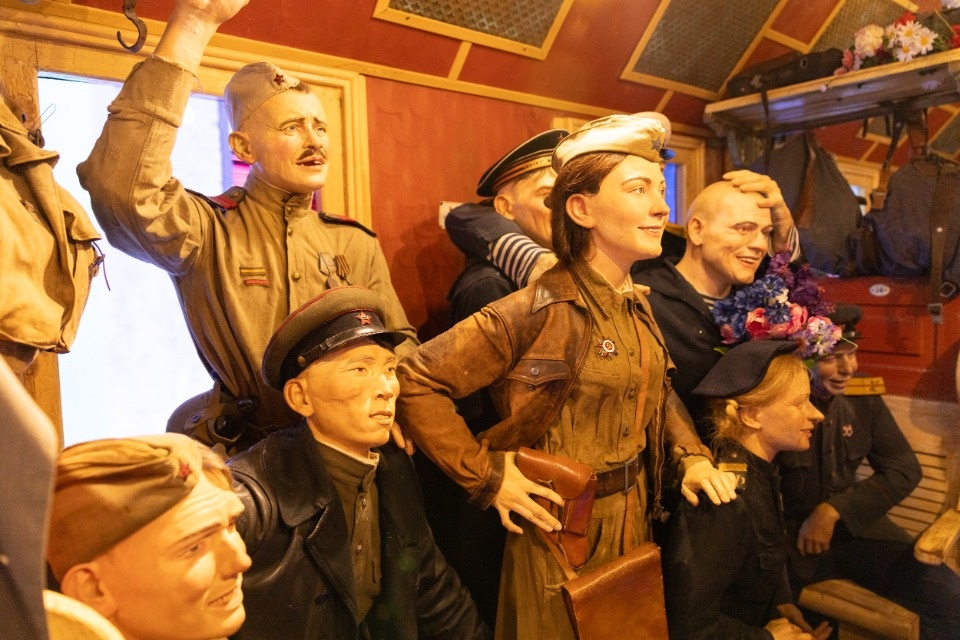 «Поезд Победы» в Пскове 