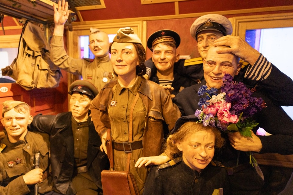 «Поезд Победы» в Пскове 