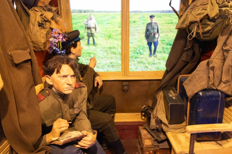 «Поезд Победы» в Пскове 