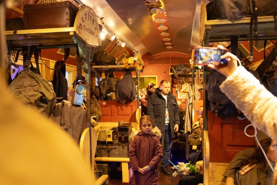 «Поезд Победы» в Пскове 