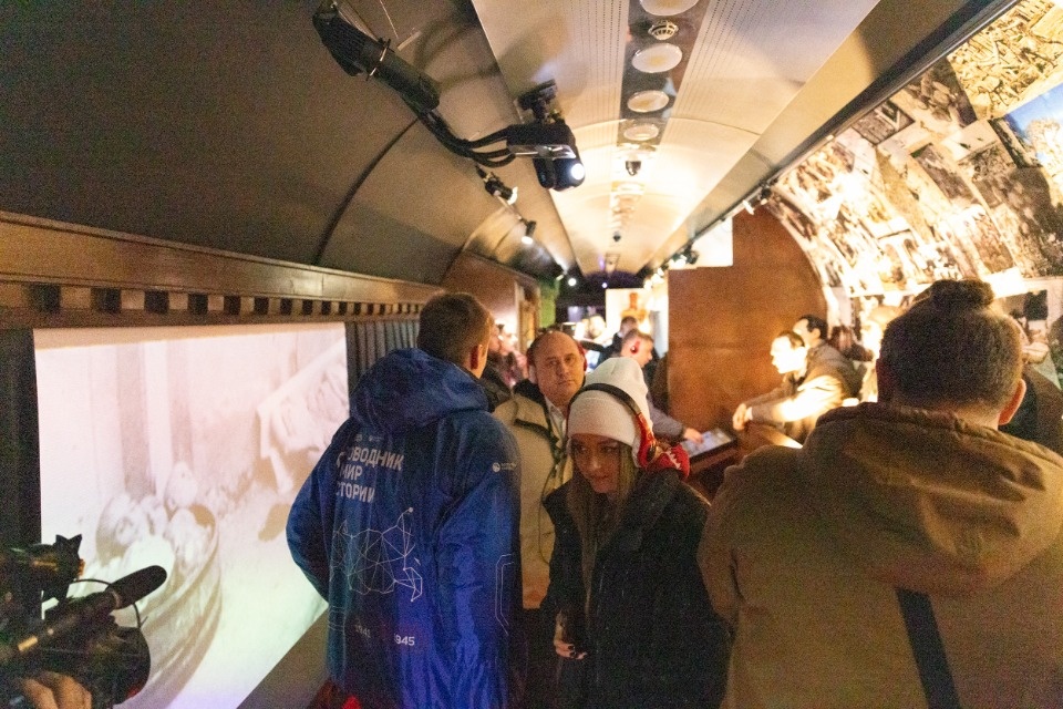 «Поезд Победы» в Пскове 