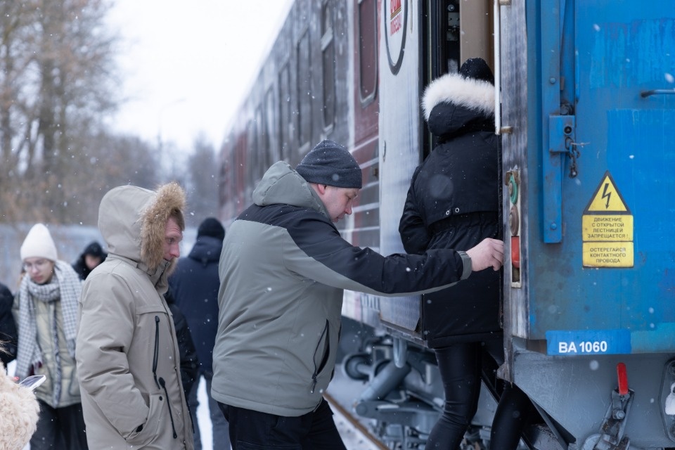 «Поезд Победы» в Пскове 