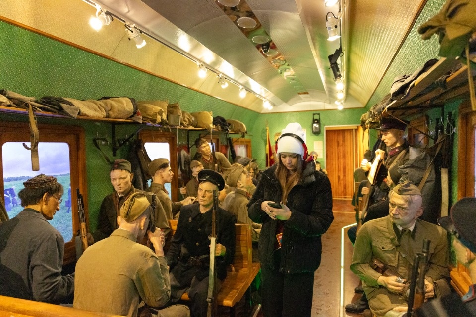 «Поезд Победы» в Пскове 