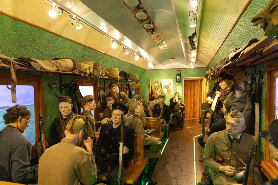 «Поезд Победы» в Пскове 