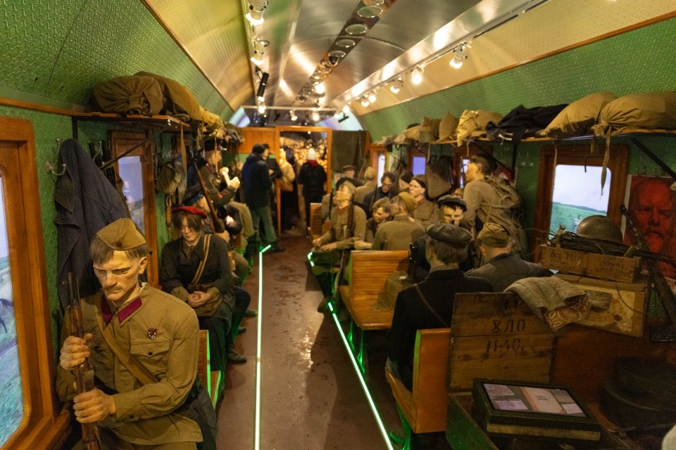 «Поезд Победы» в Пскове 