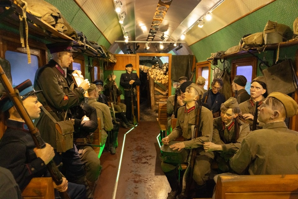 «Поезд Победы» в Пскове 