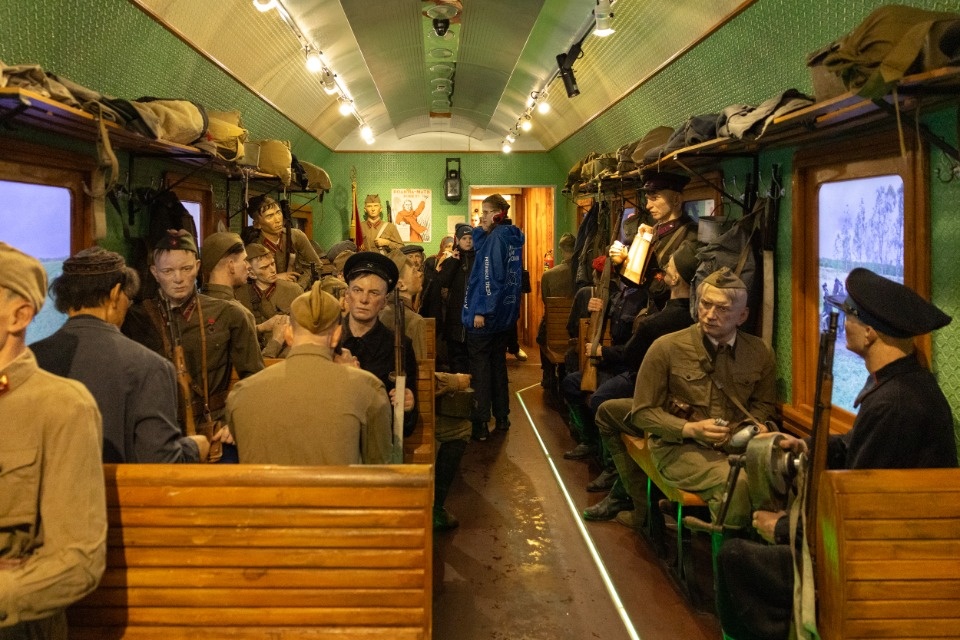 «Поезд Победы» в Пскове 