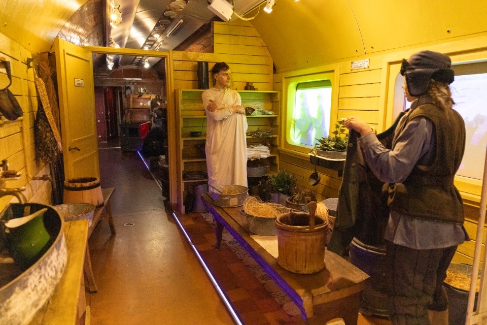 «Поезд Победы» в Пскове 