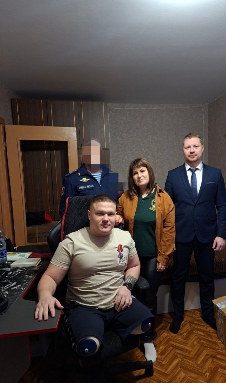 Псковича наградили орденом Мужества Псковича наградили орденом Мужества