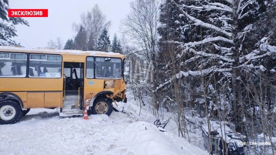 Кондуктор автобуса пострадала в результате ДТП в Куньинском районе Кондуктор автобуса пострадала в результате ДТП в Куньинском районе