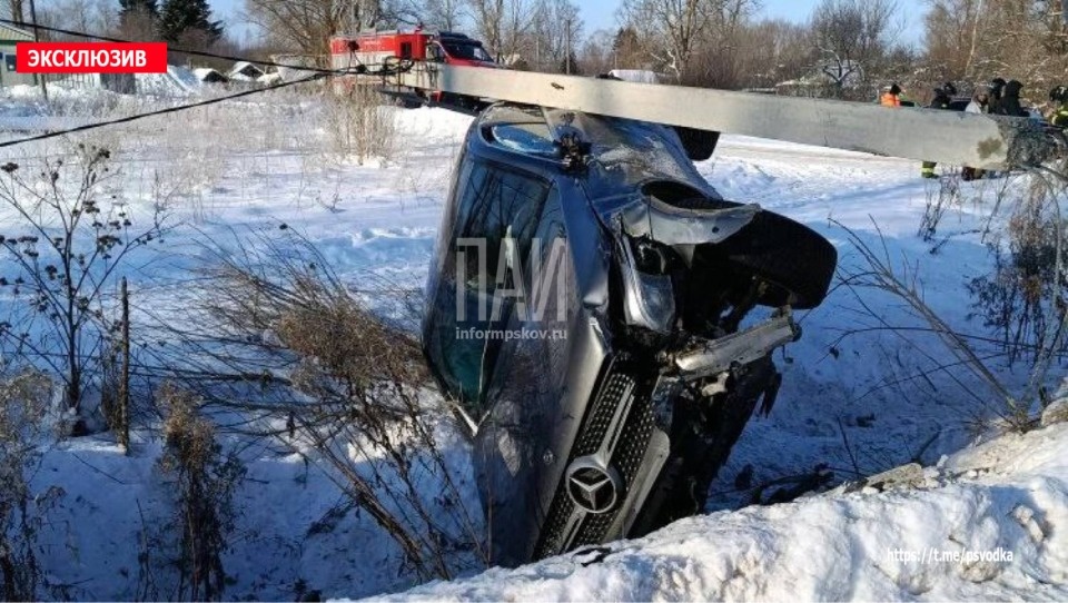 ДТП с автобусом произошло в Дновском районе 
