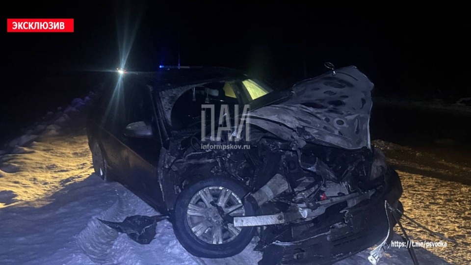 Микроавтобус вылетел в кювет и опрокинулся в результате ДТП в Плюсском районе Микроавтобус вылетел в кювет и опрокинулся в результате ДТП в Плюсском районе