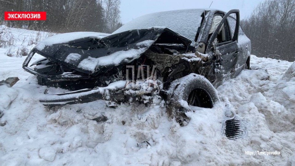 Четыре человека получили серьезные травмы в результате ДТП в Пушкиногорском районе