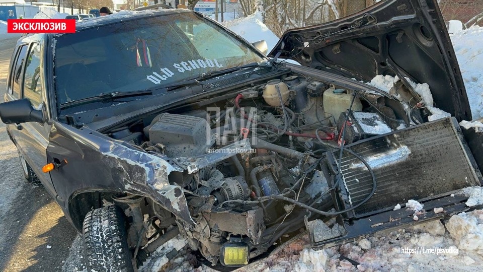 19-летний юноша пострадал в результате ДТП в Великих Луках 