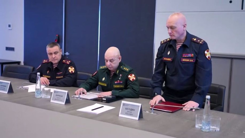 Псковский губернатор встретился с новым начальником регионального управления Росгвардии Денисом Бесединым