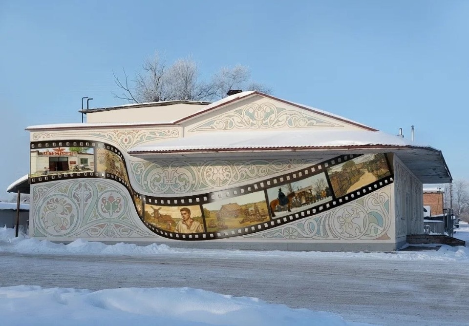 Проект серии муралов «Культурный код Новоржевской земли» победил в заочном этапе конкурса «Сила традиций»