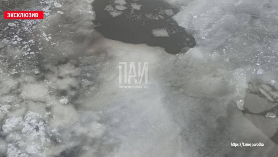 Провалившегося в полынью рыбака спасли в Псковском районе 