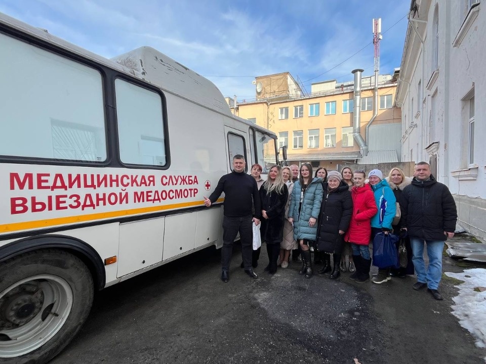 Сотрудники псковских профсоюзов прошли диспансеризацию без отрыва от работы