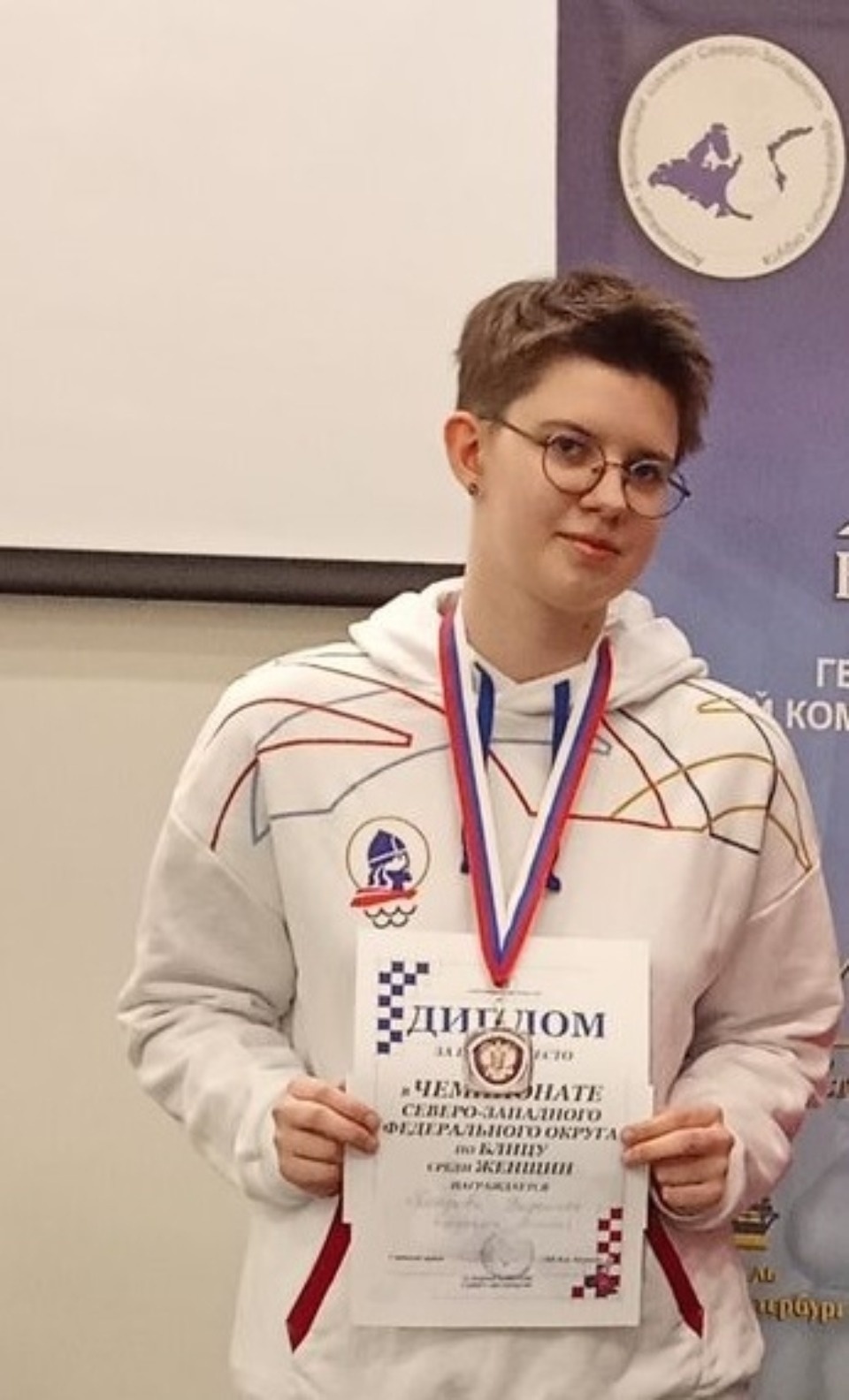 Псковичка завоевала три медали на чемпионатах СЗФО по шахматам