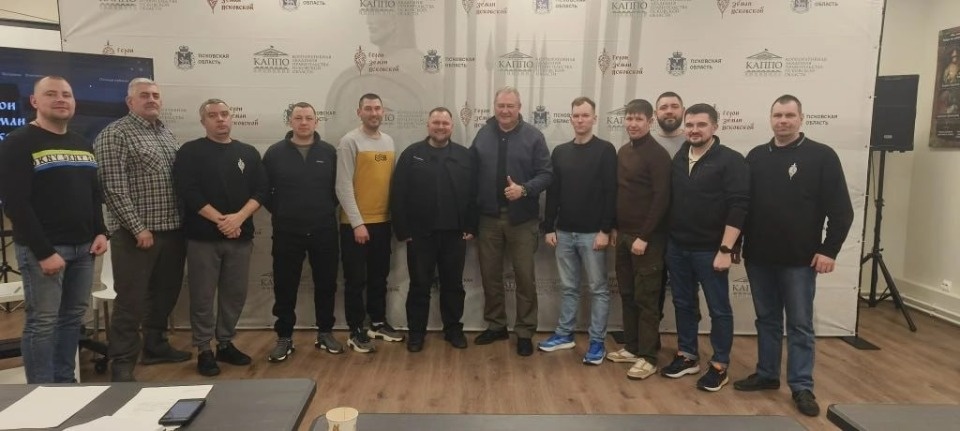 Министр молодежной политики Псковской области провел лекцию для «Героев земли Псковской»