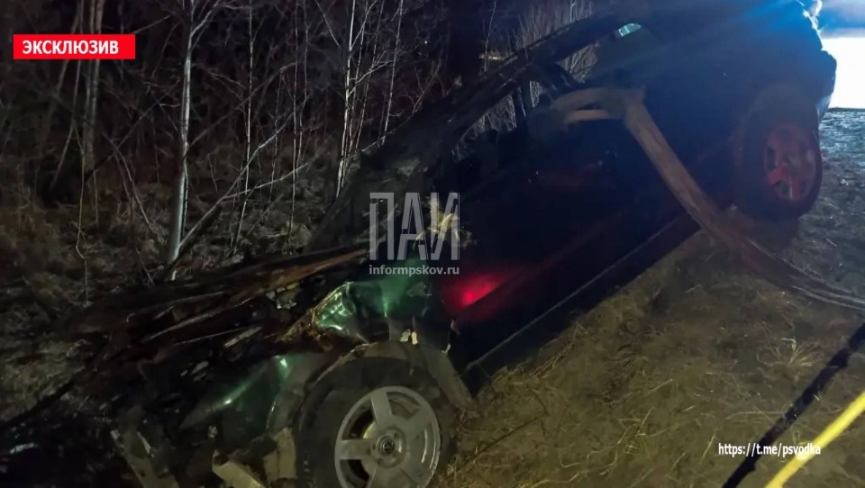 Два опрокидывания автомобиля произошло в Псковской области за сутки
