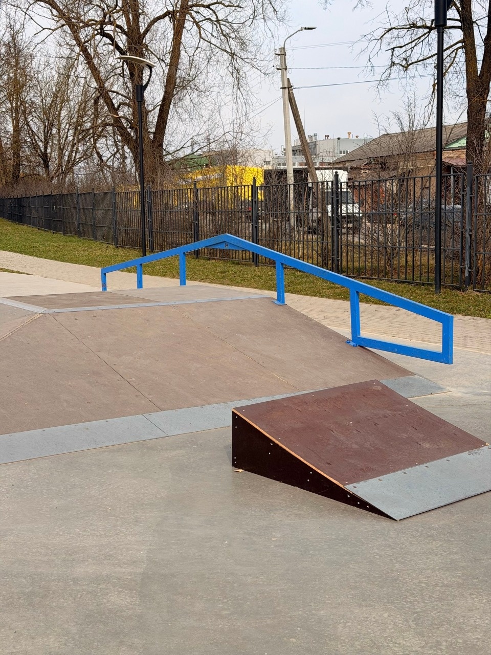 1 апреля возобновит свою работу скейт-парк на улице Леона Поземского в Пскове 