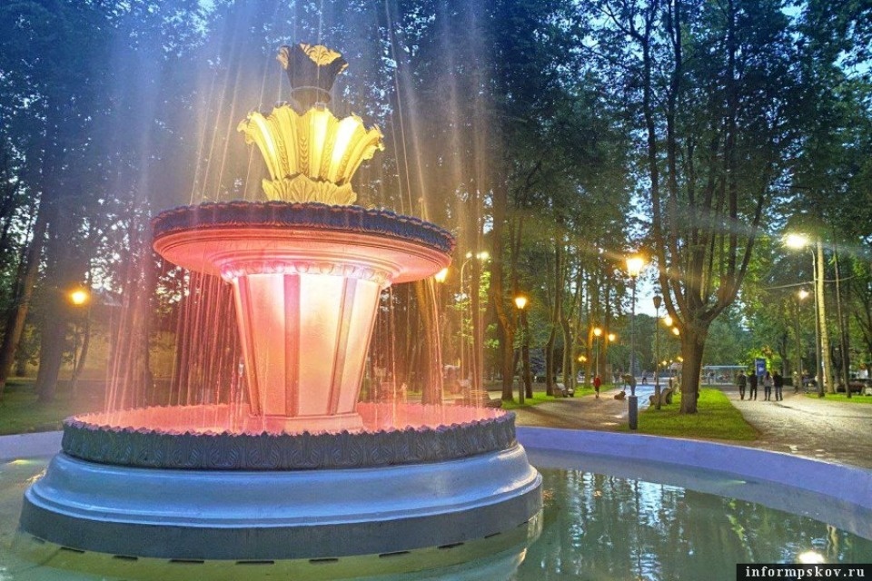 Капремонт фонтана пройдет в Ботаническом саду в Пскове
