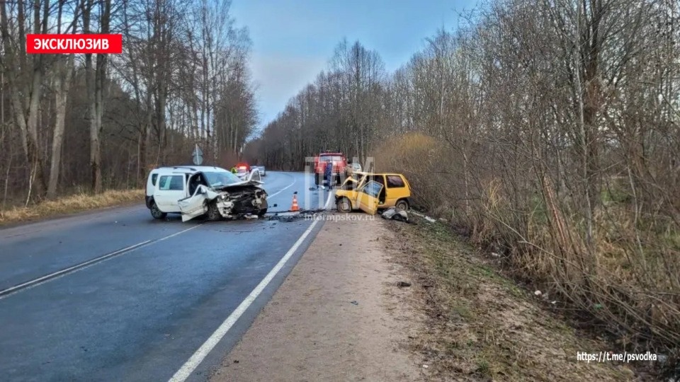 Смертельное ДТП с двумя автомобилями произошло в Новоржеве Смертельное ДТП с двумя автомобилями произошло в Новоржеве