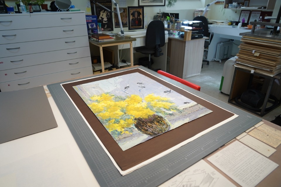 Уникальную отреставрированную графическую работу покажут в Псковском музее Уникальную отреставрированную графическую работу покажут в Псковском музее